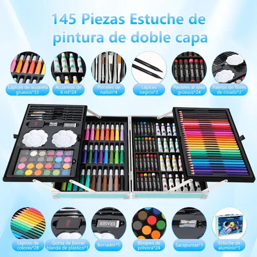 Magic Combo set metalico arte 145 +rollo papel