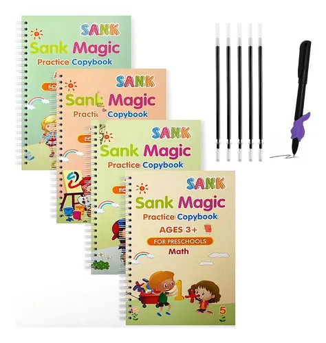 Sank Magic Kit De Caligrafía – Kit 4 Libros ✏️📚