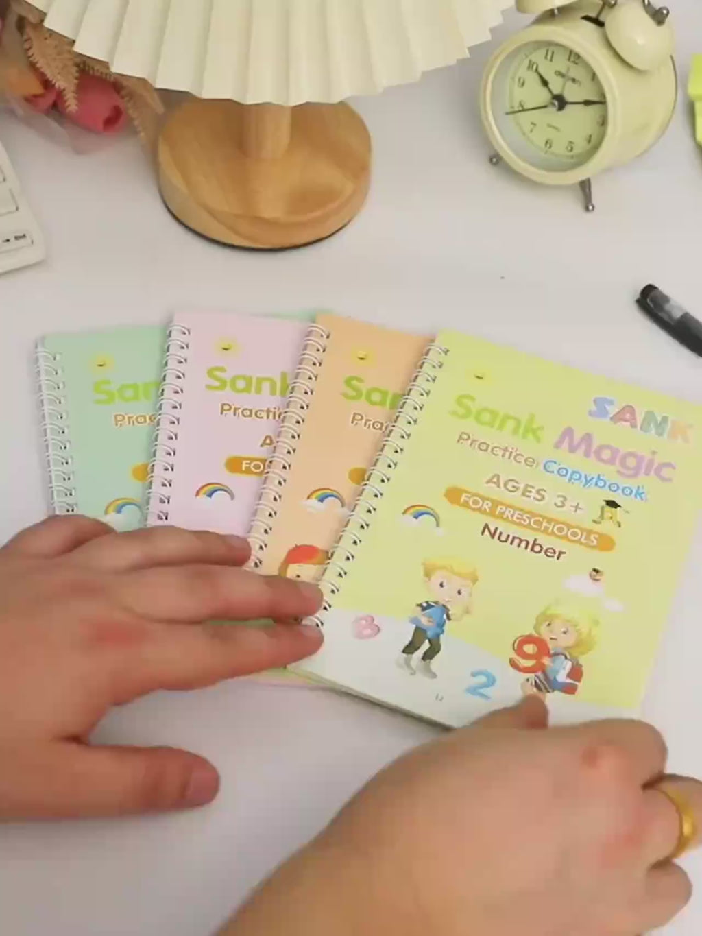 Sank Magic Kit De Caligrafía – Kit 4 Libros ✏️📚
