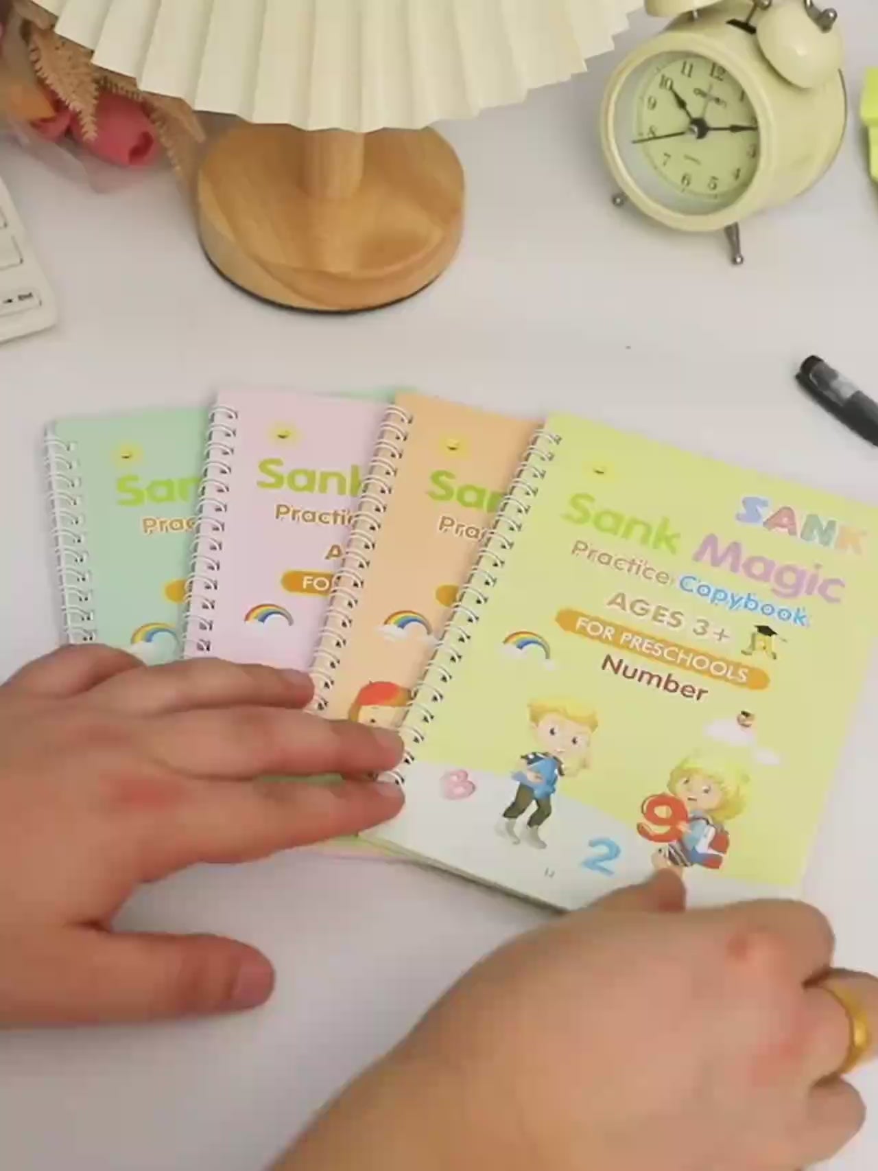 Sank Magic Kit De Caligrafía – Kit 4 Libros ✏️📚